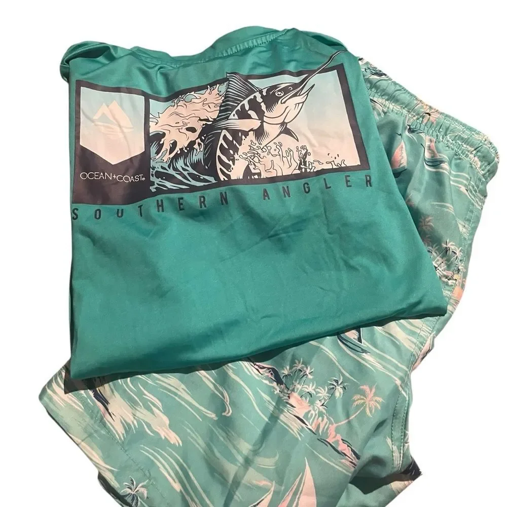 crown & ivy teal shirt